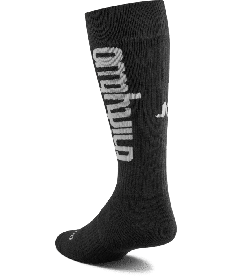 THIRTYTWO Jones X Merino ASI Snowboard Socks Black Men's Snowboard Socks Thirtytwo 