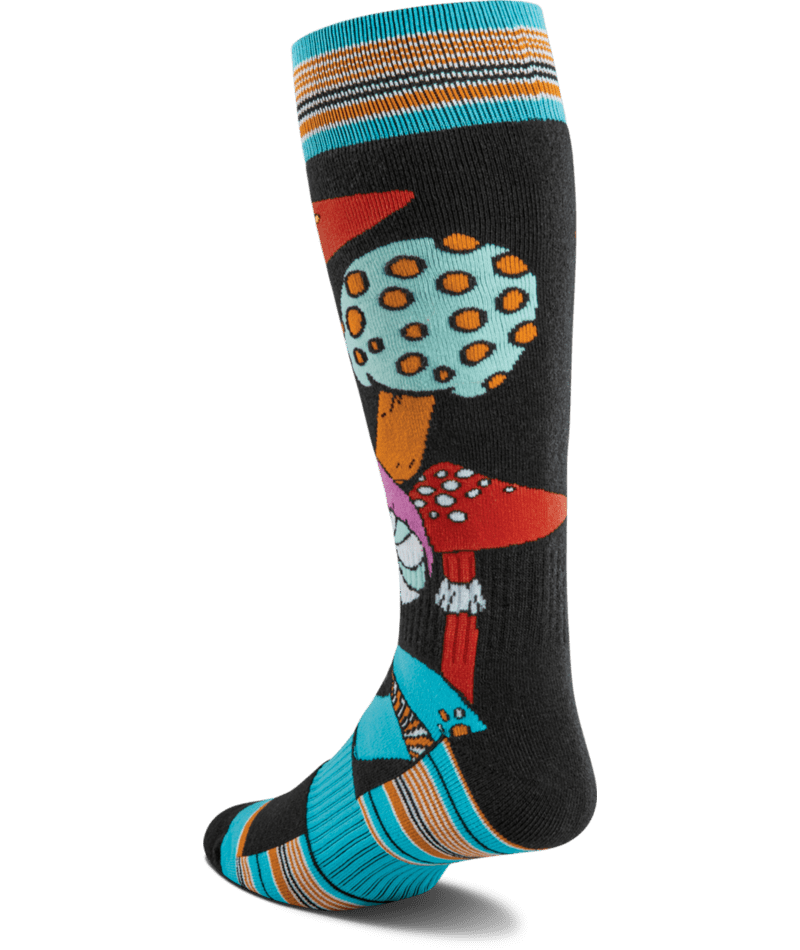 THIRTYTWO TM Merino Snowboard Socks Orange/Blue Men's Snowboard Socks Thirtytwo 