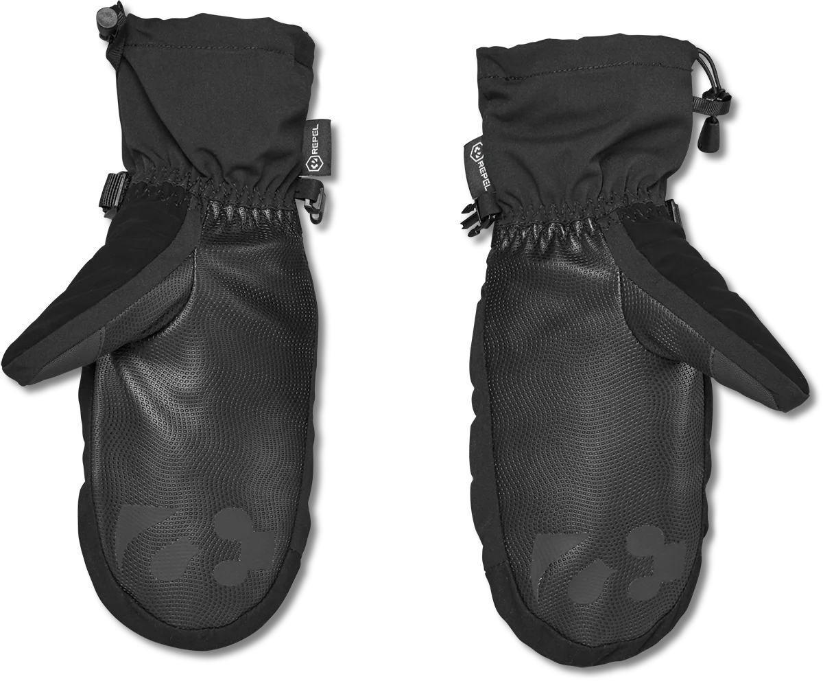 THIRTYTWO Youth Corp Mitt Black/Green Youth Snow Gloves & Mitts Thirtytwo