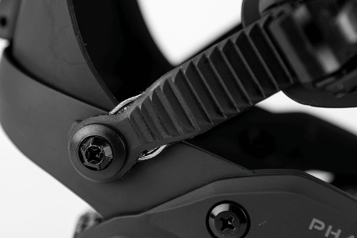 NITRO Phantom Snowboard Bindings Black Fade 2026 Men's Snowboard Bindings Nitro