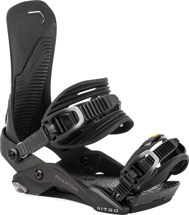NITRO Phantom Snowboard Bindings Black Fade 2026 Men's Snowboard Bindings Nitro