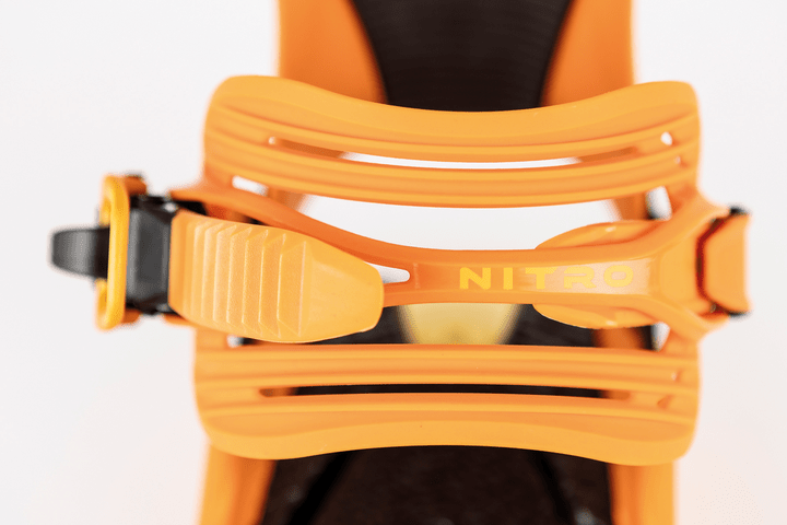 NITRO Phantom Snowboard Bindings Orange Fade 2026 Men's Snowboard Bindings Nitro