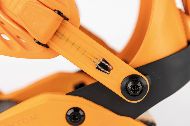 NITRO Phantom Snowboard Bindings Orange Fade 2026 Men's Snowboard Bindings Nitro