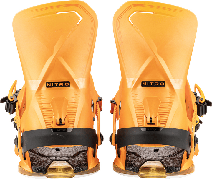 NITRO Phantom Snowboard Bindings Orange Fade 2026 Men's Snowboard Bindings Nitro