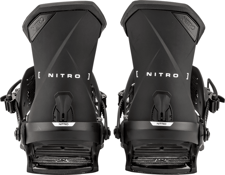 NITRO Team Snowboard Bindings Ultra Black 2026 Men's Snowboard Bindings Nitro