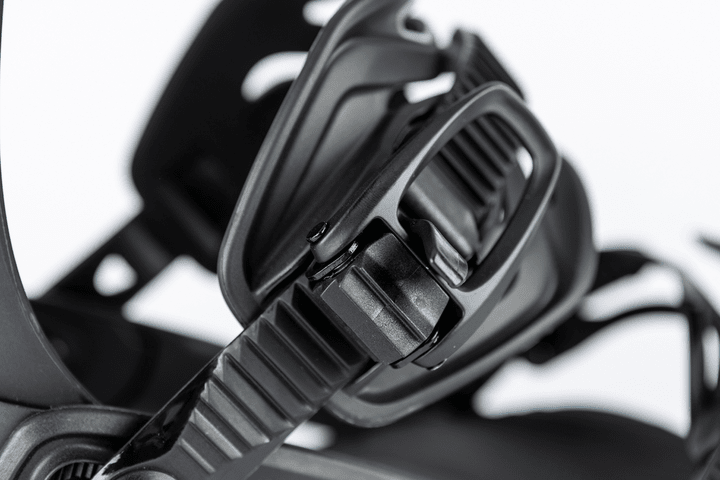 NITRO Youth Charger Mini Snowboard Bindings Ultra Black 2026 Youth Snowboard Bindings Nitro