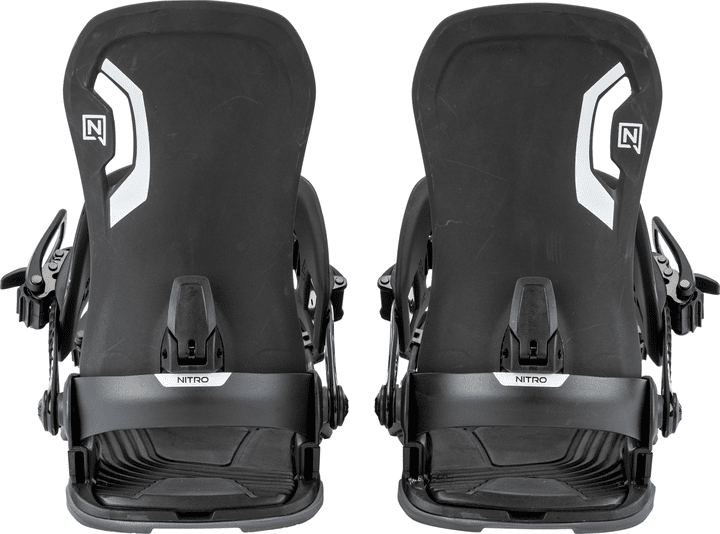 NITRO Youth Charger Mini Snowboard Bindings Ultra Black 2026 Youth Snowboard Bindings Nitro