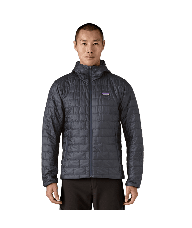 PATAGONIA Nano Puff Hoody Jacket Smolder Blue Men's Insulators Patagonia