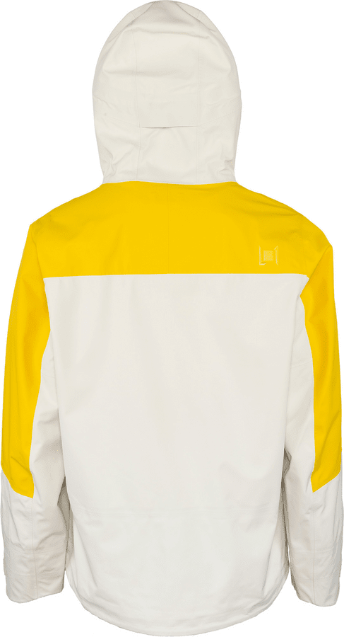 L1 Filmore Snowboard Jacket Cream/Hot Yellow 2025 Men's Snow Jackets L1