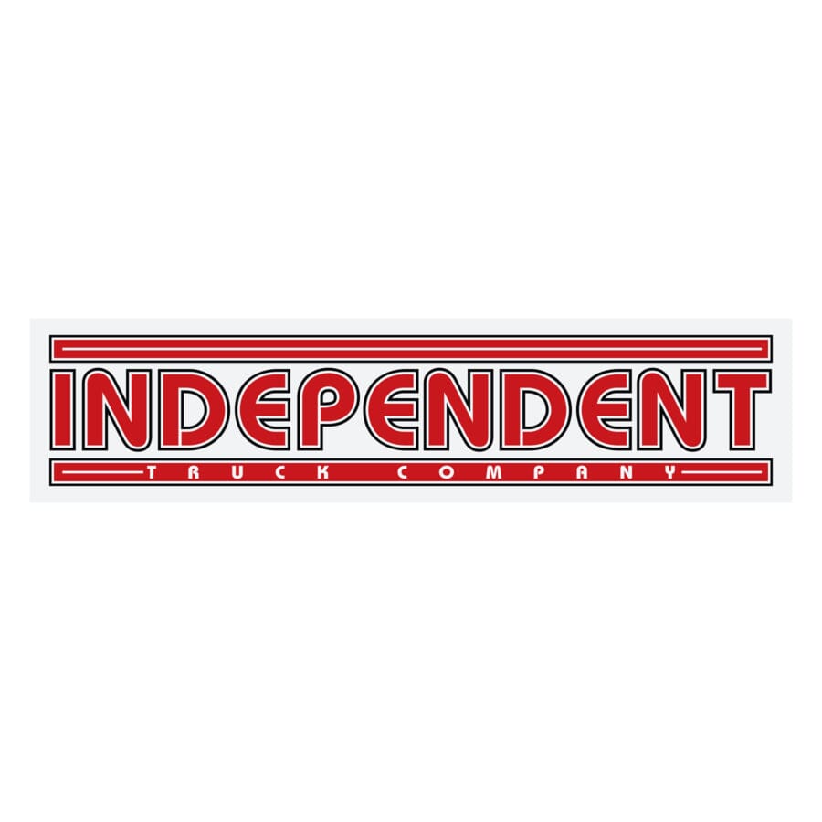 INDEPENDENT T/C Bauhaus 6in Sticker Stickers Independent
