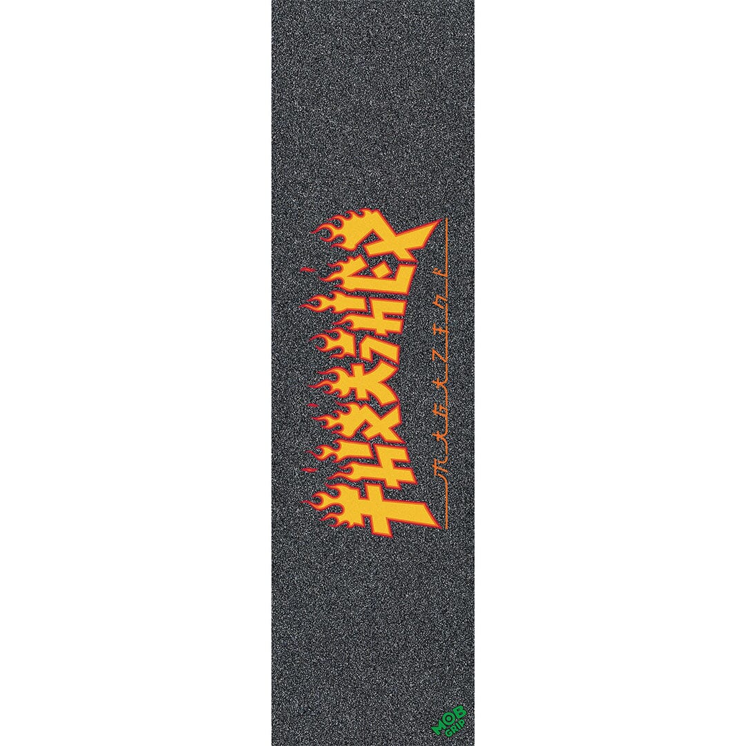 MOB Thrasher Monster Flame Skateboard Grip Griptape Mob Griptape