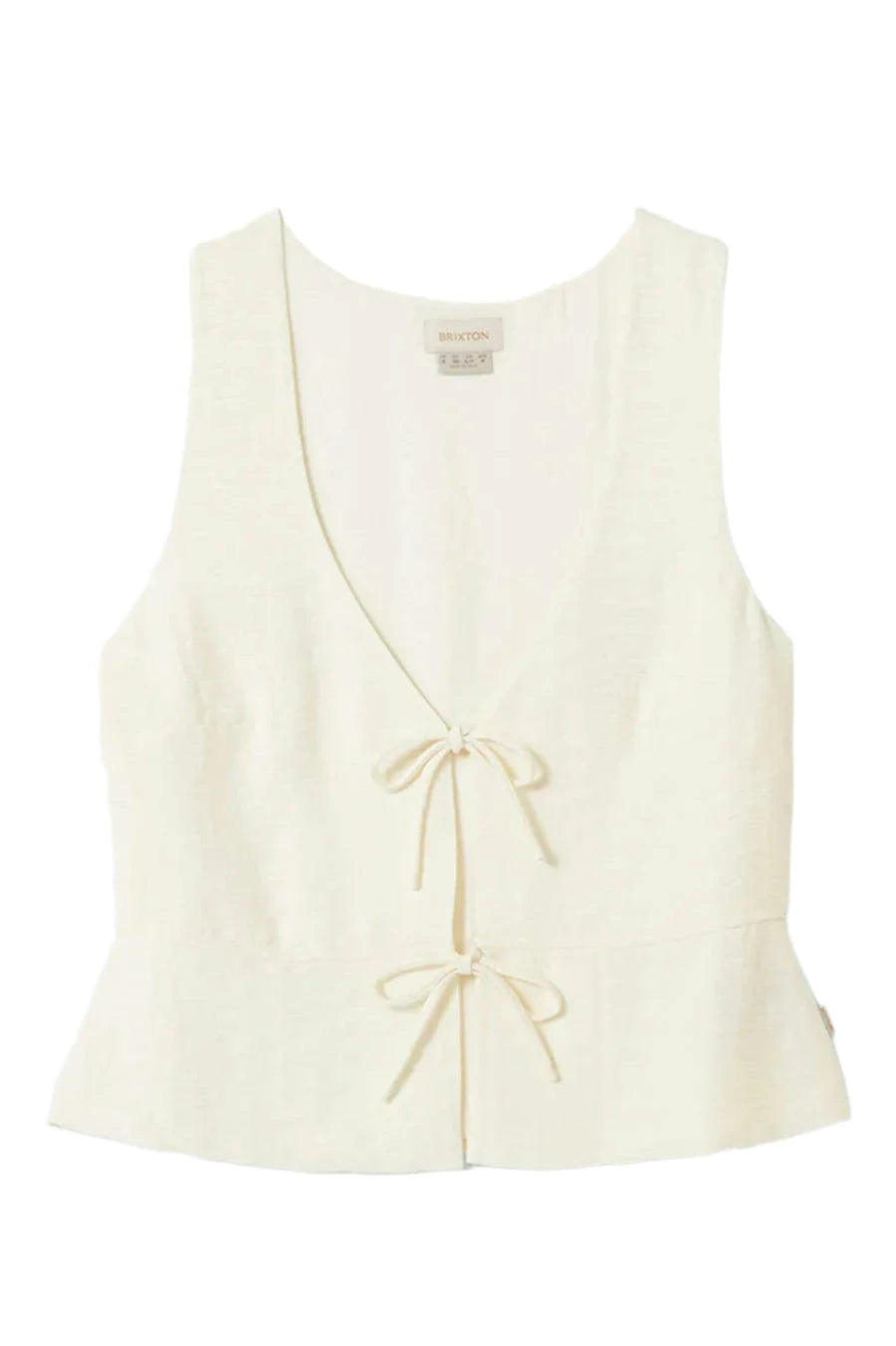 BRIXTON Women's Lakeview Top Off White Women's Blouses Brixton