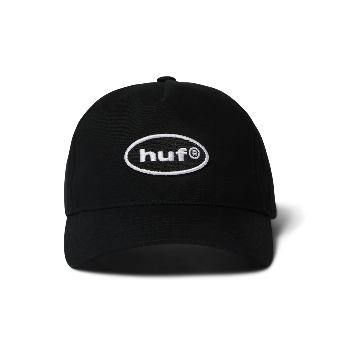 HUF 89' Oval 5 Panel Hat Black Men's Hats Huf