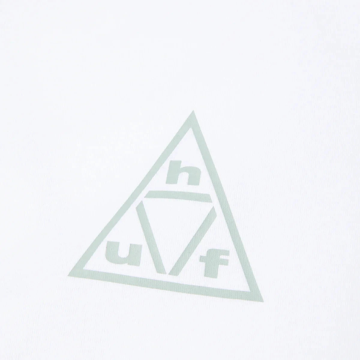 HUF Triple Triangle T-Shirt White/Gray Men's Short Sleeve T-Shirts Huf
