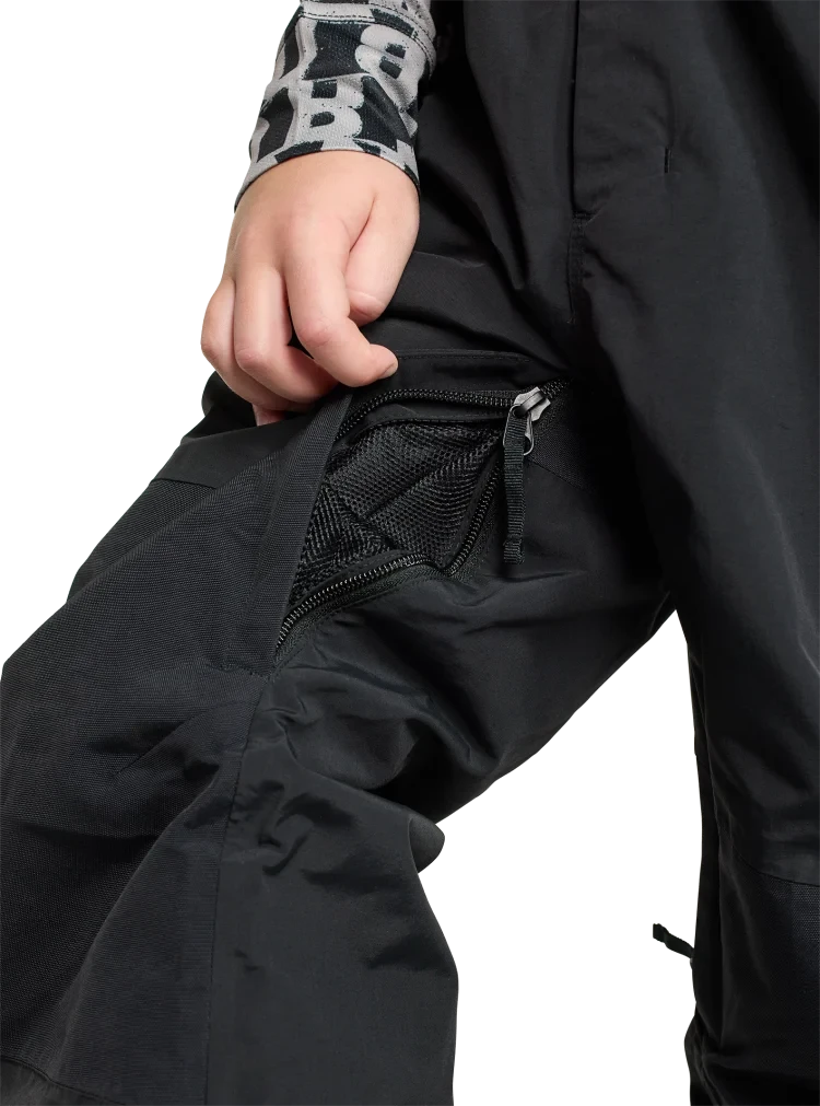 BURTON Kid's Skylar 2L Bib Snow Pants True Black 2026 Youth Snow Pants Burton