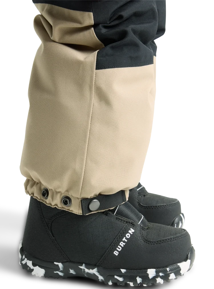 BURTON Toddler 2L One Piece Snow Suit Flame Scarlet/Summit Taupe 2026 Toddler Outerwear Burton