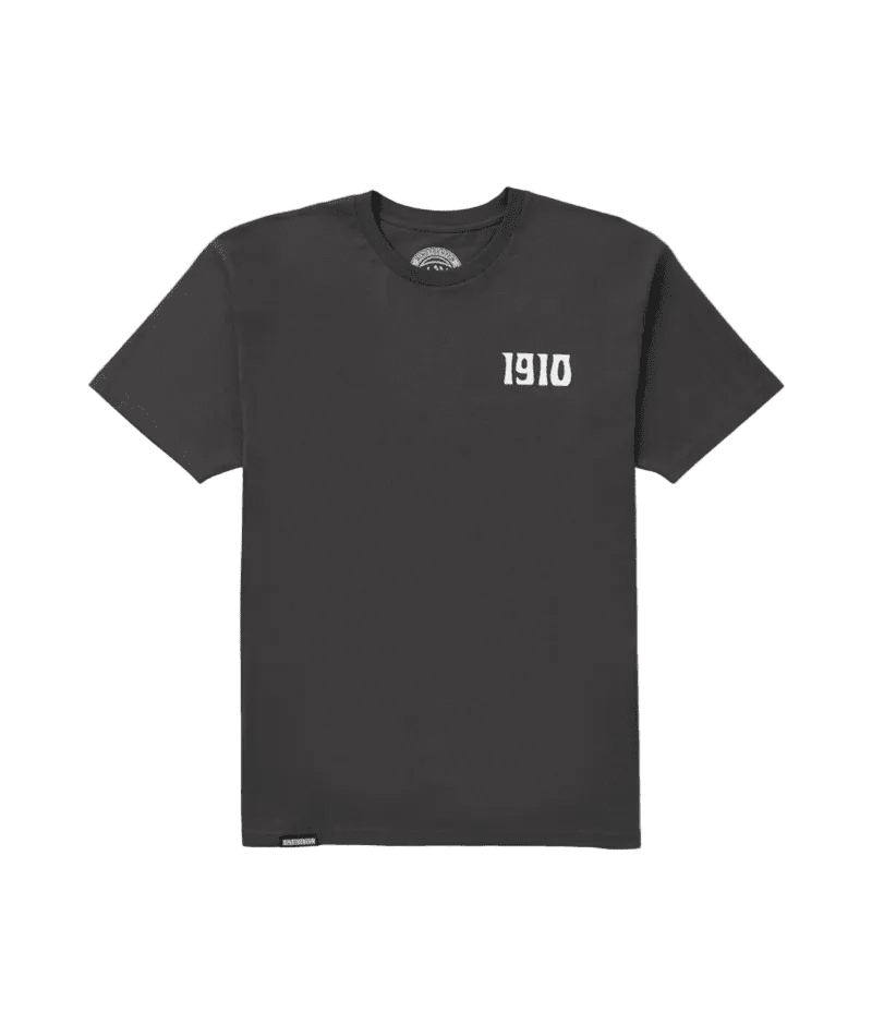 1910 Hero's III T-Shirt Vintage Black Men's Short Sleeve T-Shirts 1910