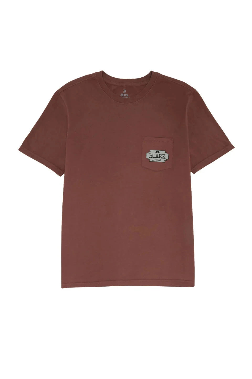 ROARK Gaucho Pocket T-Shirt Red Clay Men's Short Sleeve T-Shirts Roark Revival