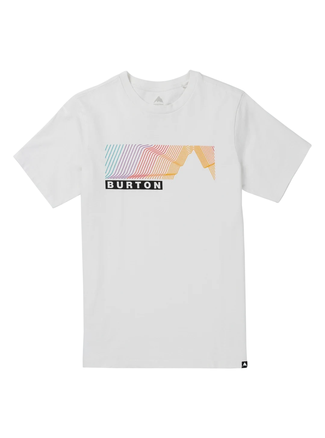 BURTON Elmore T-Shirt Stout White Men's Short Sleeve T-Shirts Burton