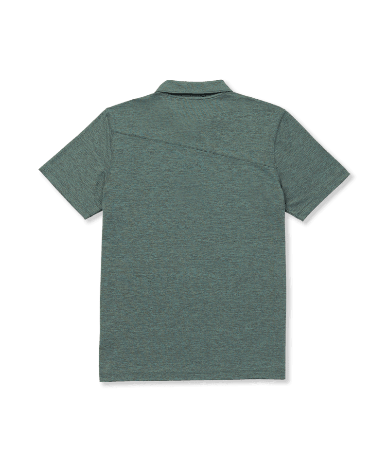 VOLCOM Hazard Pro Polo Shirt Fir Green Men's Polos Volcom
