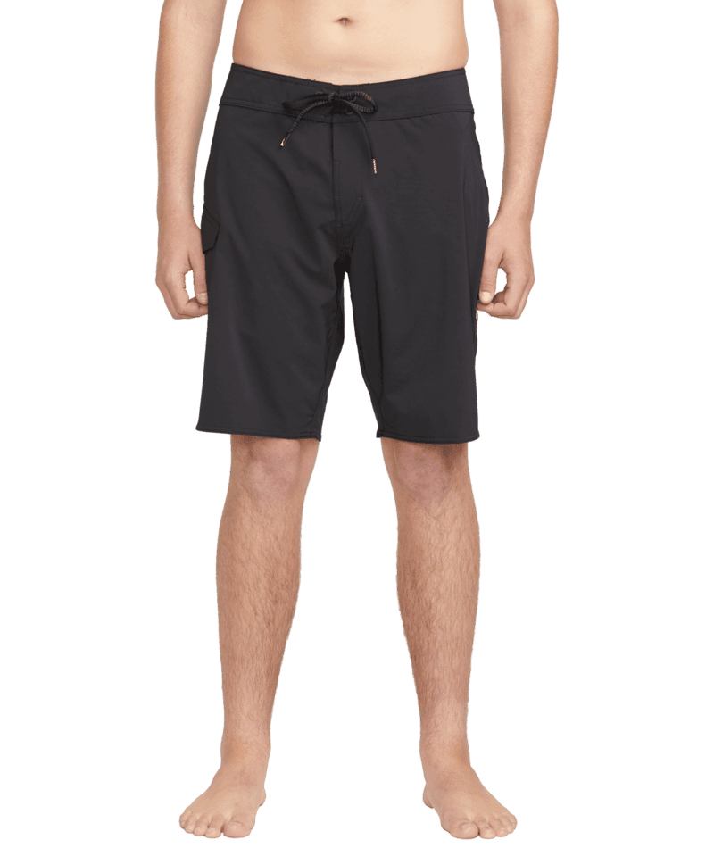 VOLCOM Lido Solid Mod 20" Boardshort Black Men's Boardshorts Volcom