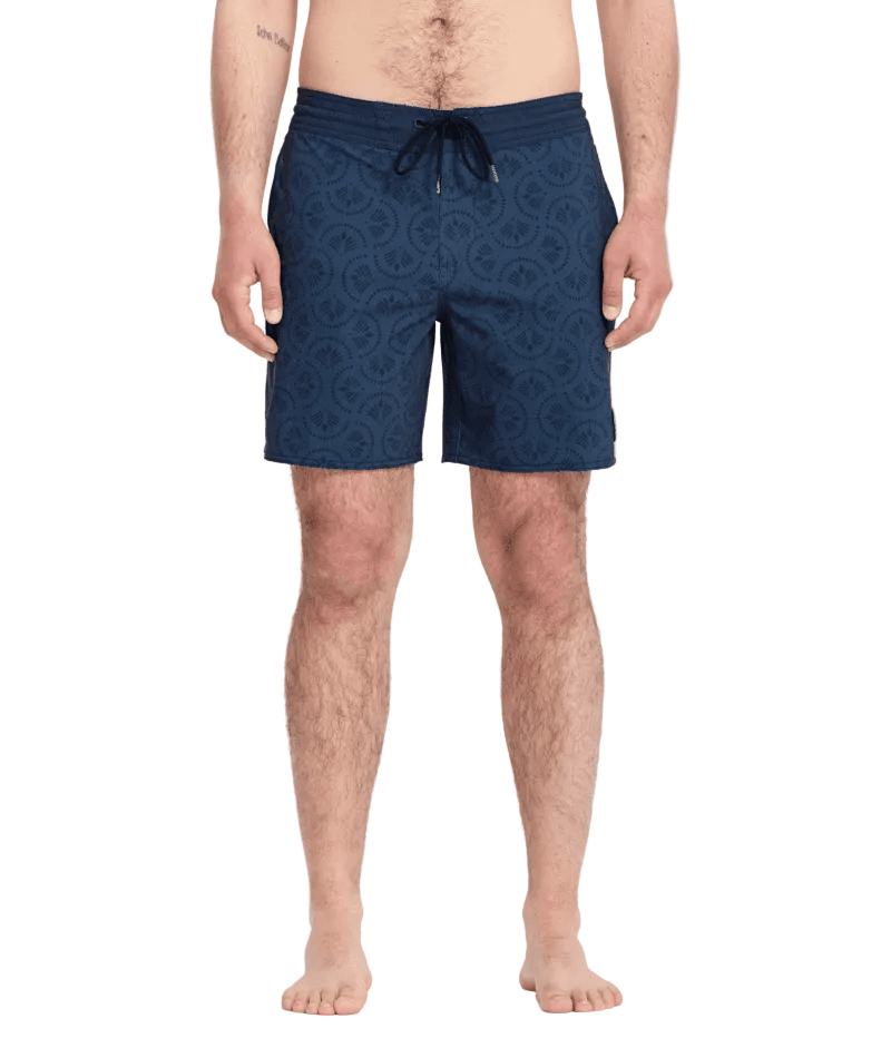 VOLCOM Psyche Cotton Trunks Midnight Blue Men's Boardshorts Volcom