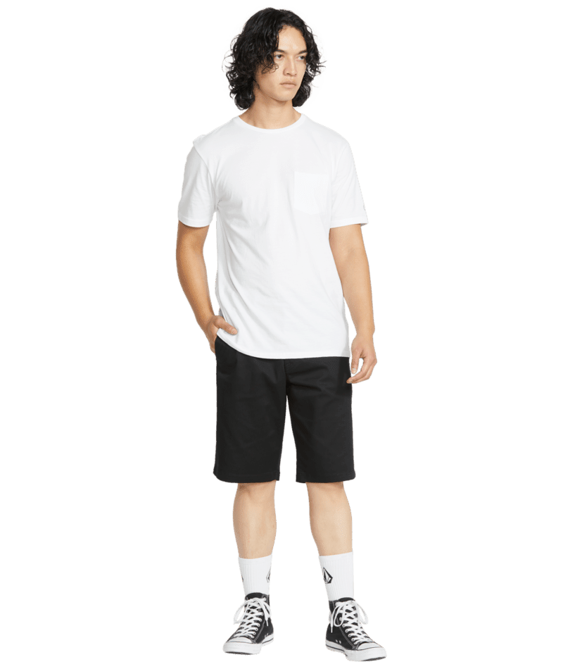 VOLCOM Frickin Modern Stretch Shorts Black Men's Walkshorts Volcom