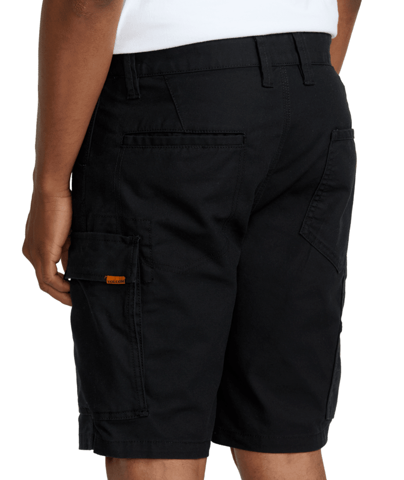 VOLCOM Caliper II 22" Work Shorts Black Men's Walkshorts Volcom