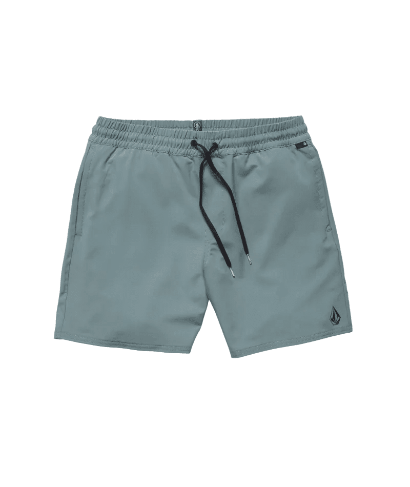 VOLCOM Nomoly Elastic Waist Shorts Tradewinds Men's Walkshorts Volcom