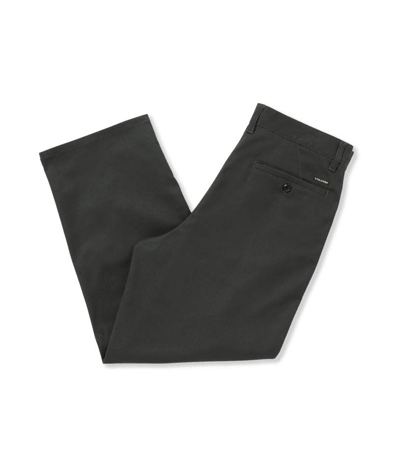 VOLCOM Billow Twill Pants Asphalt Black Men's Pants Volcom