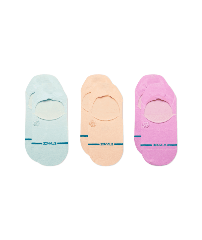 STANCE Women's Icon No Show Socks 3 Pack Light Blue Women's Socks Stance
