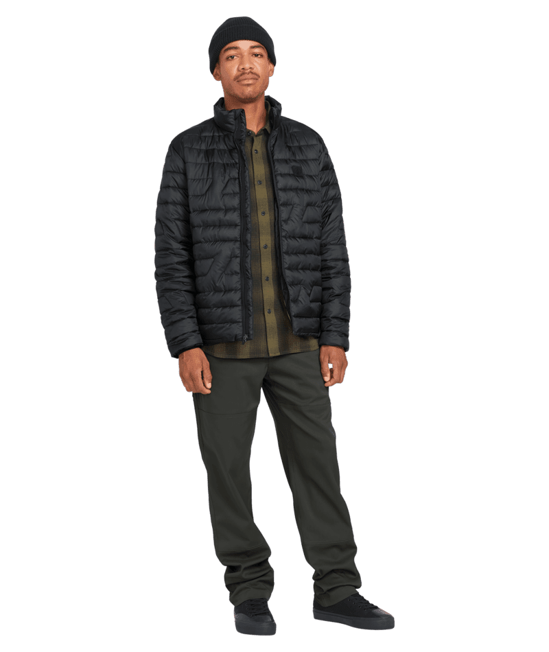 VOLCOM Weestone Puff Jacket Black Men's Street Jackets Volcom