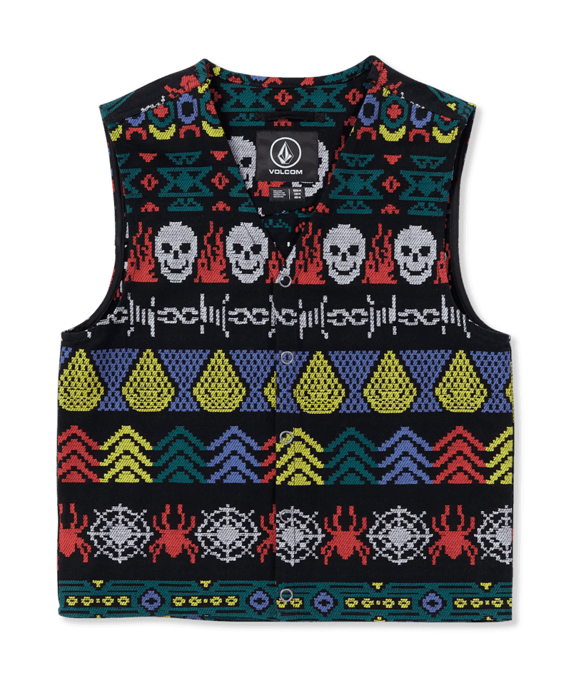 VOLCOM Skate Vitals Collin Provost Vest Black Men's Vests Volcom