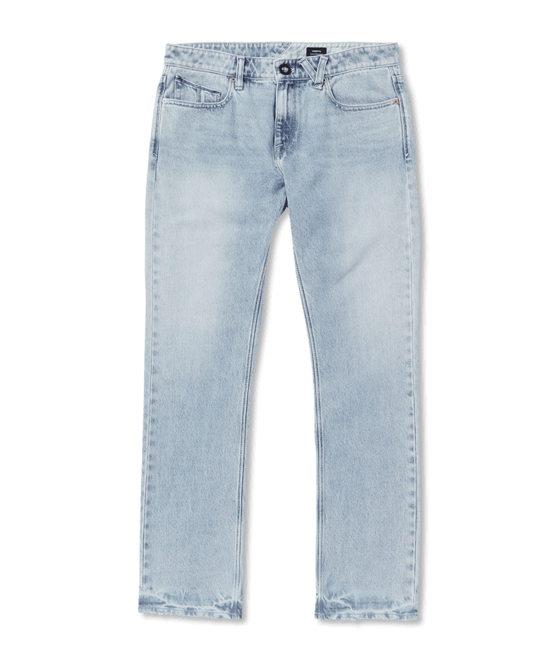 VOLCOM Vorta Slim Fit Denim Sandy Indigo Men's Denim Volcom