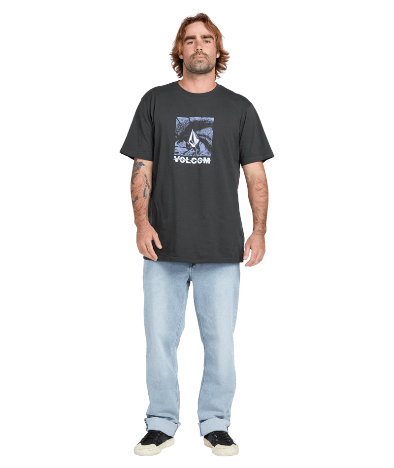 VOLCOM Solver Denim Pant Desert Dirt Indigo Men's Denim Volcom