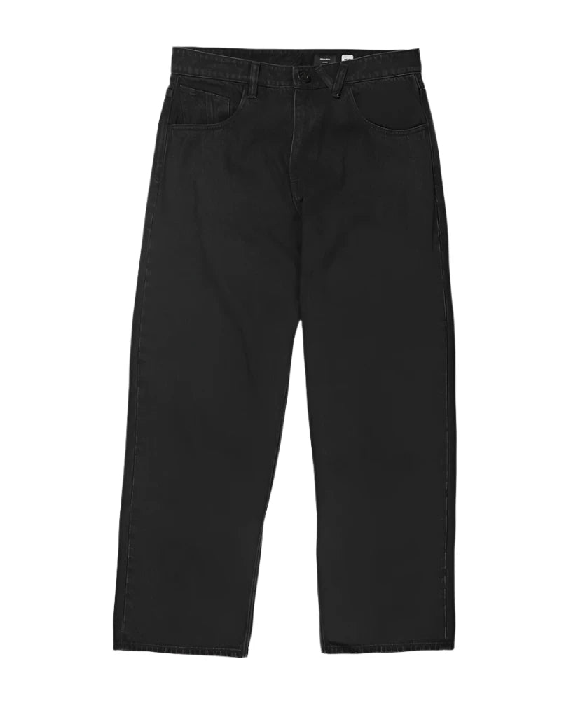 VOLCOM Billow Loose Fit Jeans New Black Men's Denim Volcom