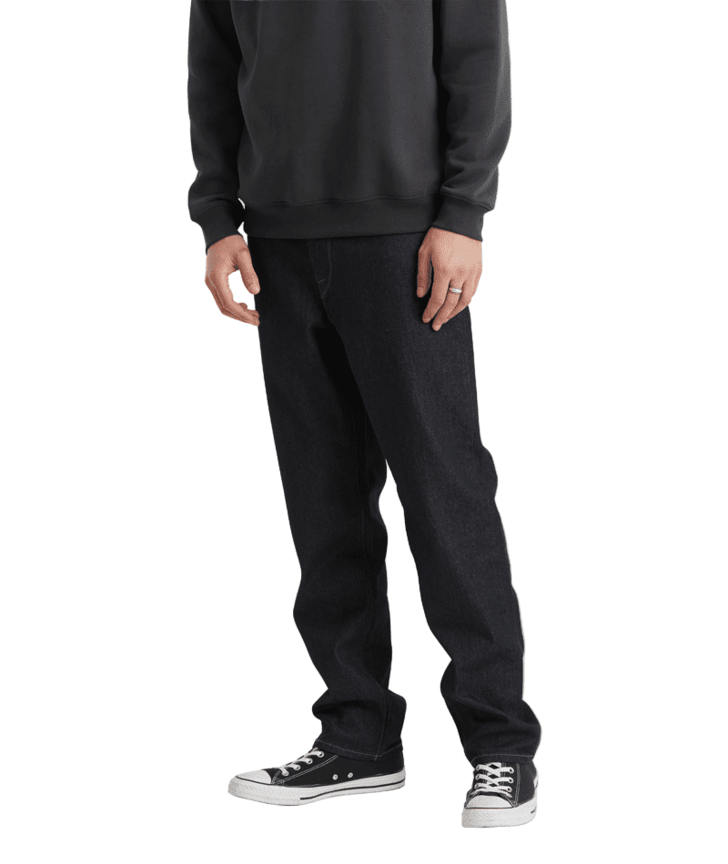 VOLCOM Fivedown Denim Jeans Dark Rinse Men's Denim Volcom