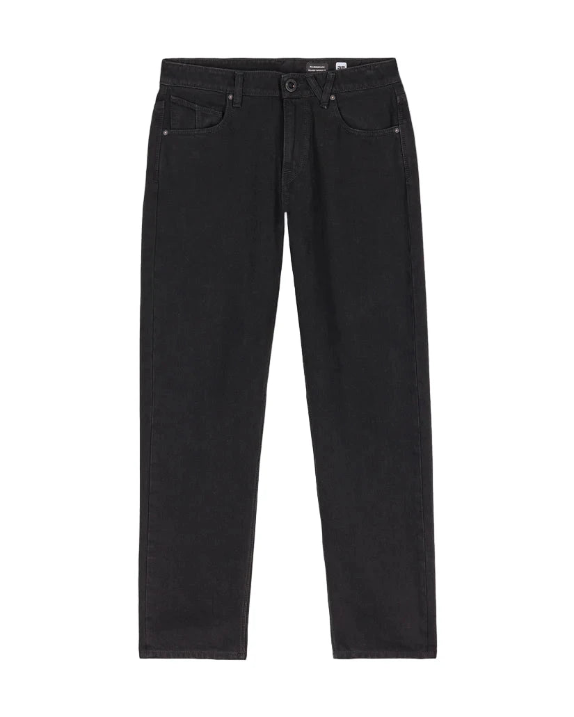 VOLCOM Fivedown Denim Pant Fade To Black Men's Denim Volcom