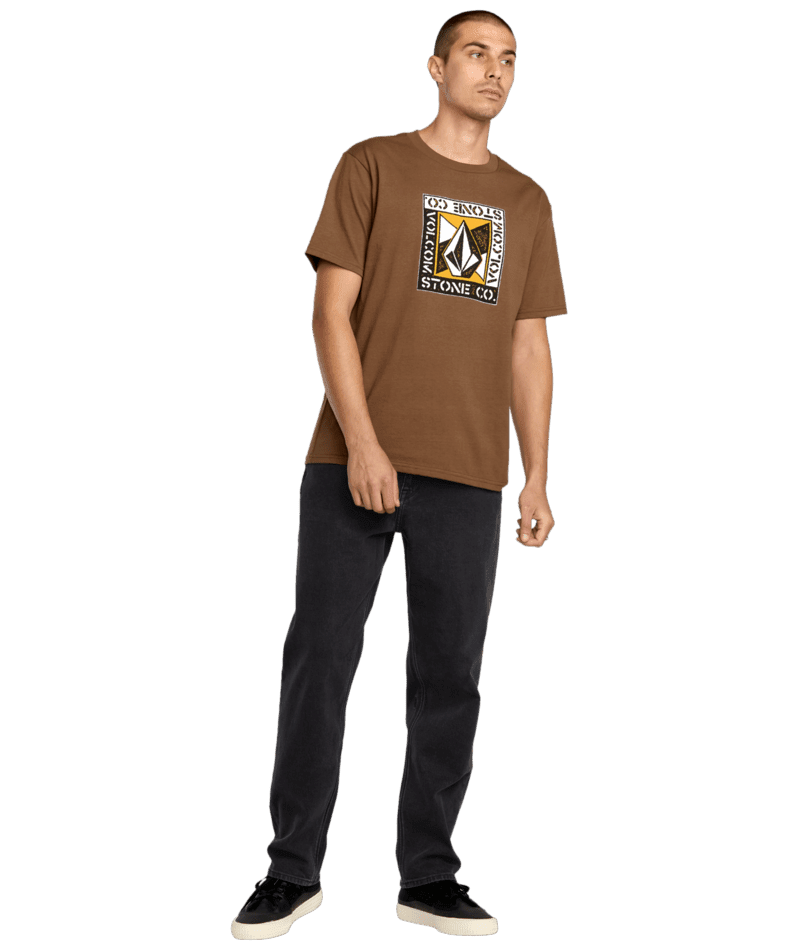 VOLCOM Fivedown Denim Pant Fade To Black Men's Denim Volcom