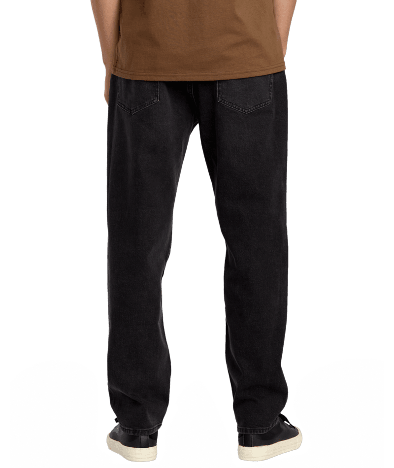 VOLCOM Fivedown Denim Pant Fade To Black Men's Denim Volcom