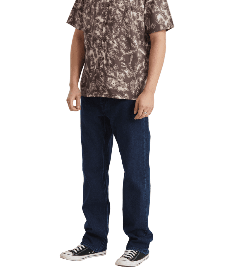 VOLCOM Kinkade Regular Fit Denim Cosmic Blue Men's Denim Volcom