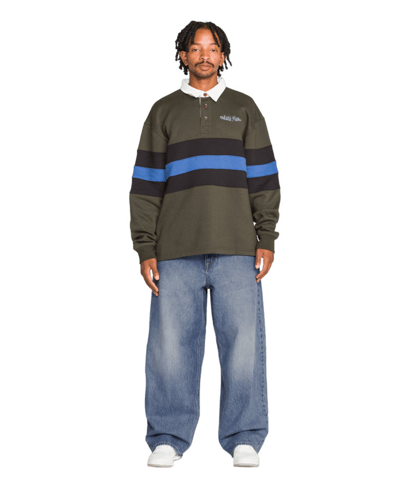 VOLCOM Chillow Denim Pants Euro Light Blue Men's Denim Volcom