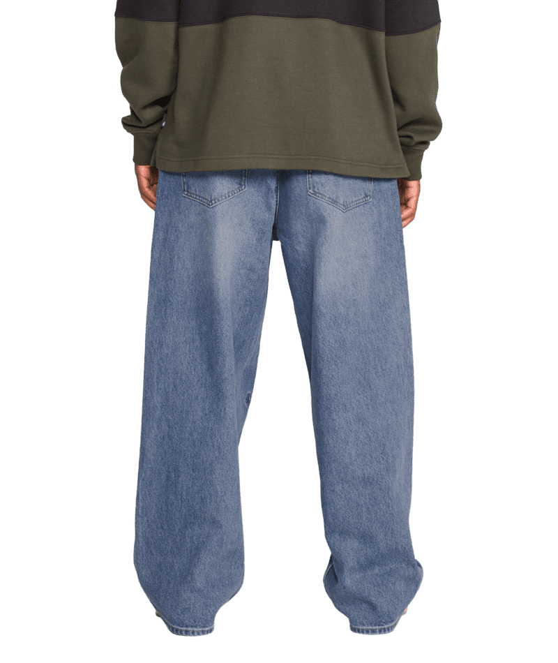 VOLCOM Chillow Denim Pants Euro Light Blue Men's Denim Volcom