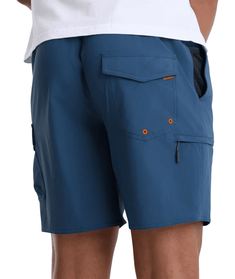 VOLCOM Truly Lib Work Trunk Midnight Blue Men's Boardshorts Volcom