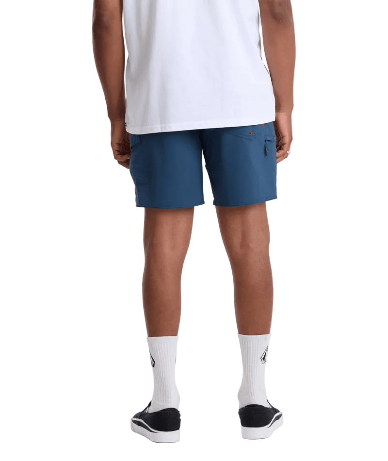 VOLCOM Truly Lib Work Trunk Midnight Blue Men's Boardshorts Volcom