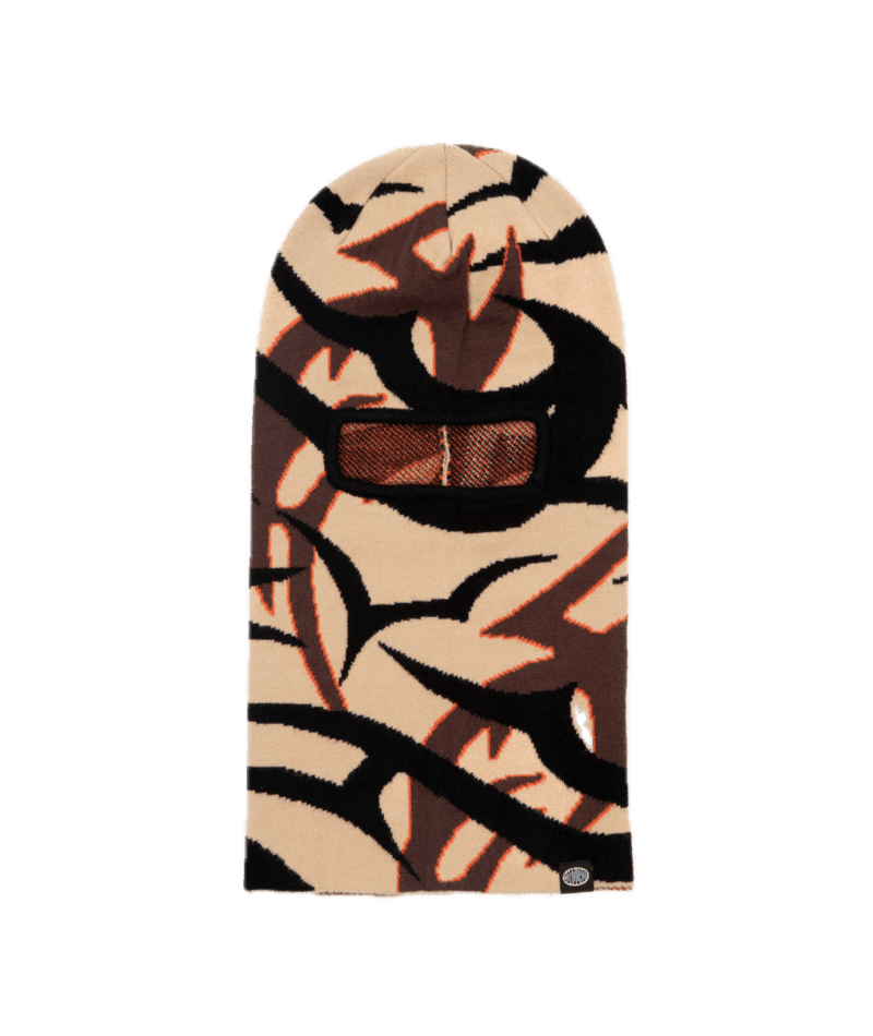 CORDUROY Tribal Camo Ski Mask Khaki Face Masks Corduroy