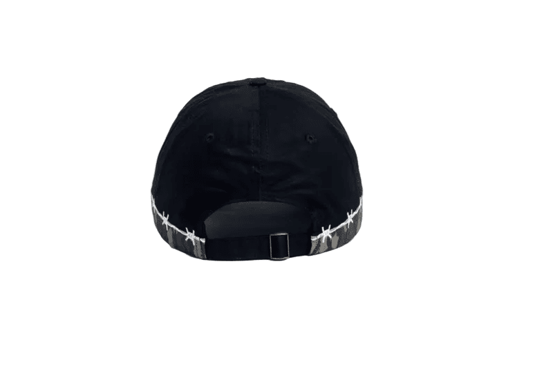 CORDUROY Camo Strapback Hat Black Men's Hats Corduroy