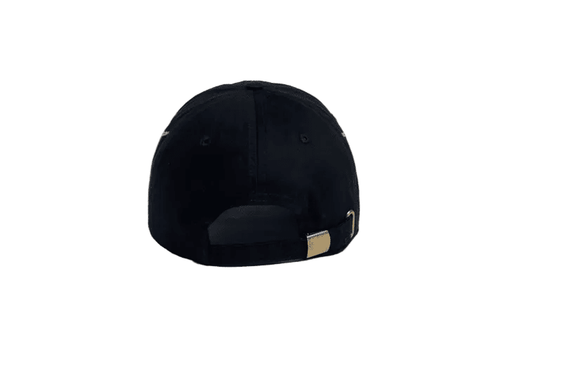 CORDUROY Flames Strapback Hat Black Men's Hats Corduroy