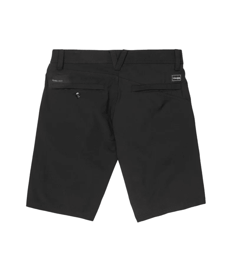 VOLCOM Frickin Cross Shred Hybrid Shorts Black Men's Hybrid Shorts Volcom