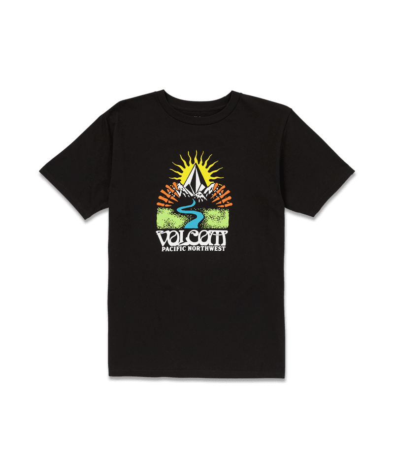 VOLCOM PNW T-Shirt Black Men's Short Sleeve T-Shirts Volcom 